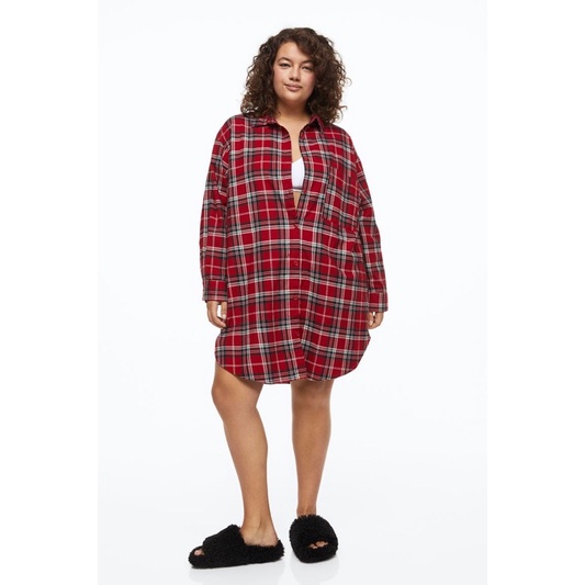 HnM Flannel Nightshirt