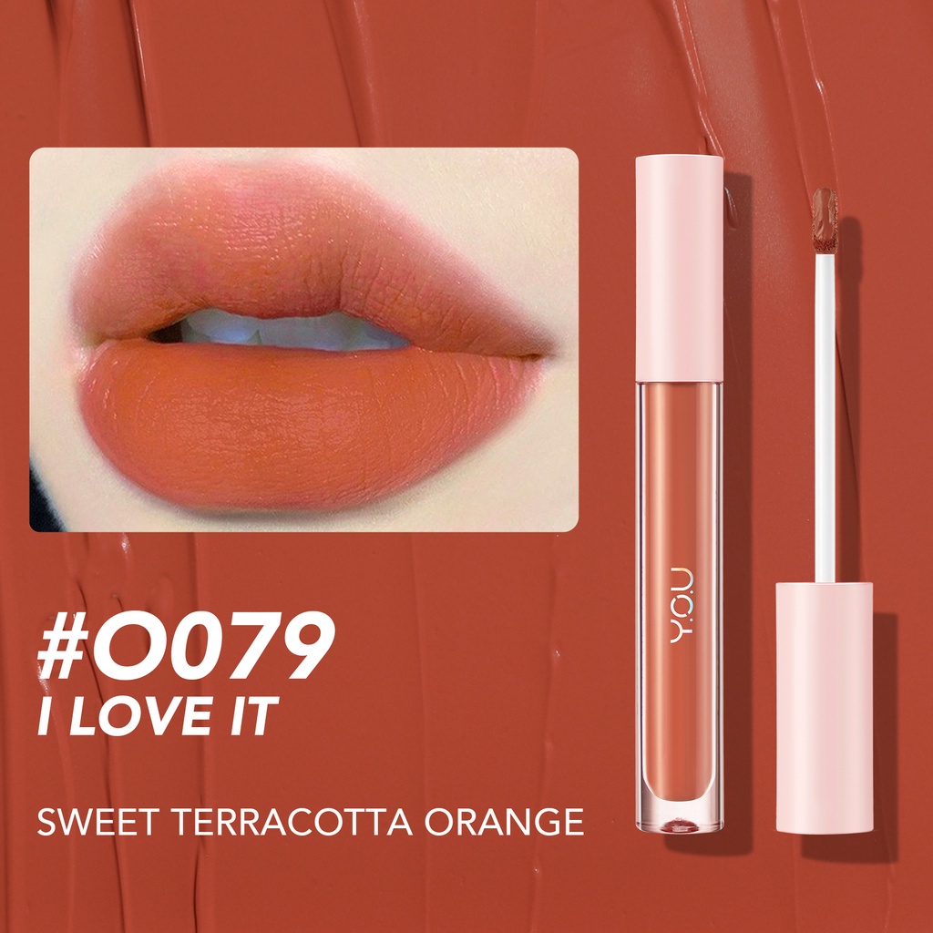★ BB ★ Y.O.U Simplicity Matte Lip Color | Transferproof | Pigmented Lipstick | Melembapkan Bibir | YOU