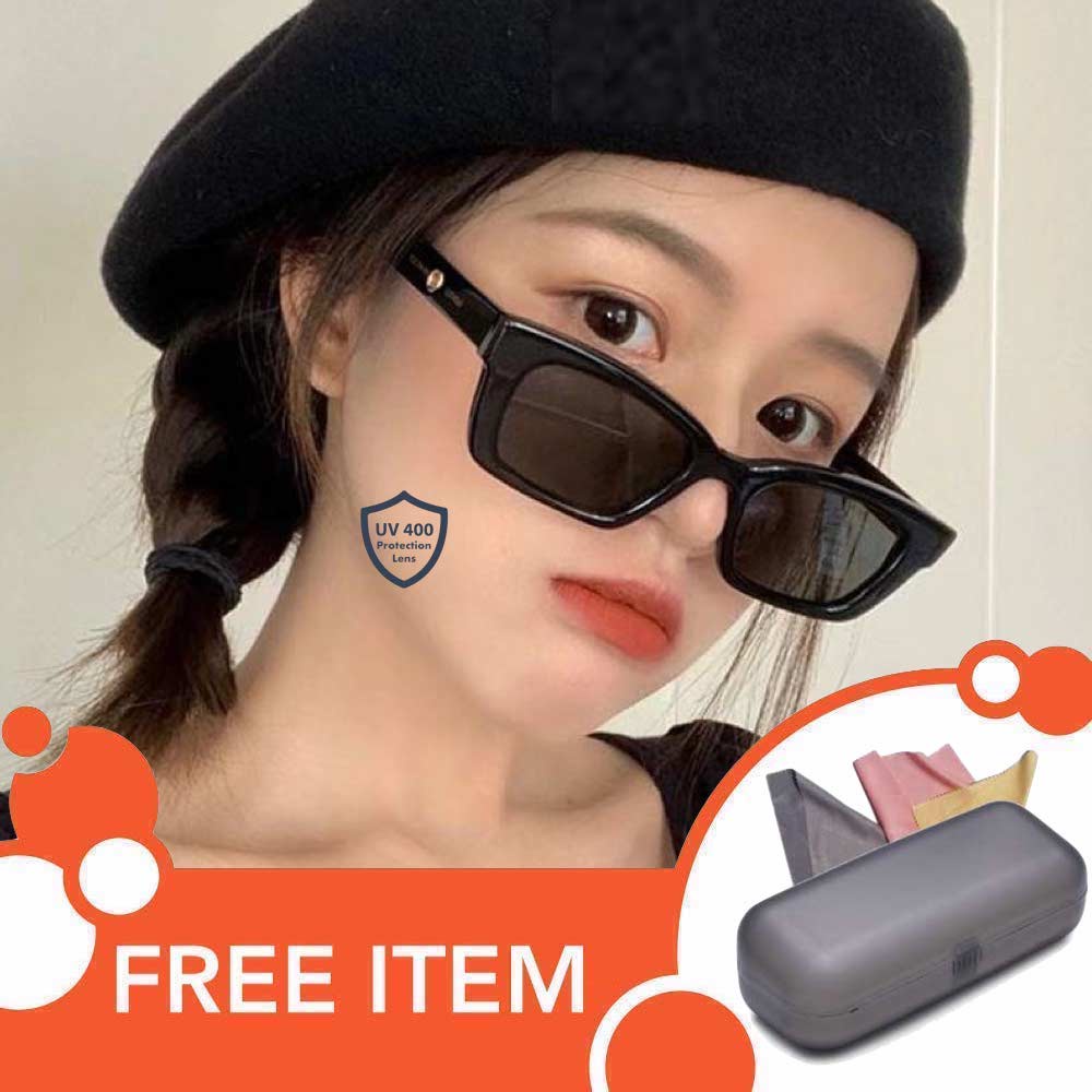 Kacamata UV400 - Anti Radiasi - Sunglasses Pria dan Wanita Korea - HM8149 ( Group ) FREE Kotak Kacamata