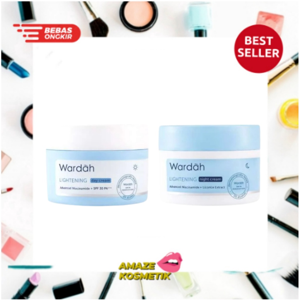 WARDAH Lightening  CREAM 30g - Amaze_Kosmetik