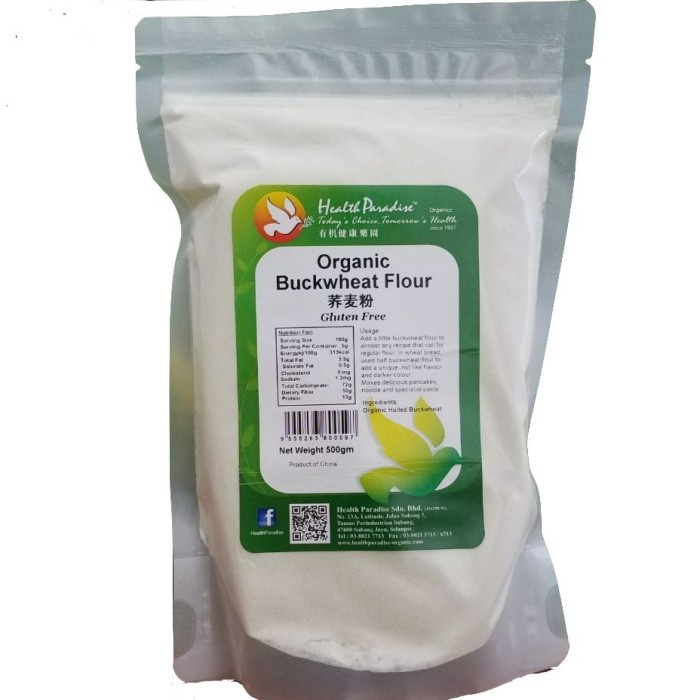 

Past Hp Organic Buckwheat Flour 500G