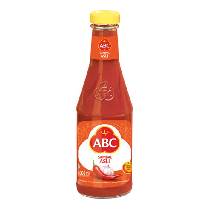 

ABC Sambal Asli 335 Ml