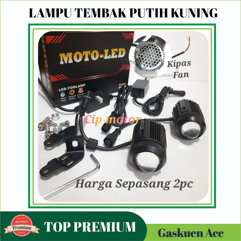 Lampu Tembak Laser D2 LED Fooglamp Motor Motoled Hapag Bullaes Luminos