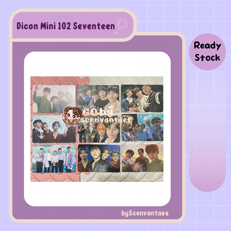 [READY STOCK] Dicon Mini 102 Seventeen