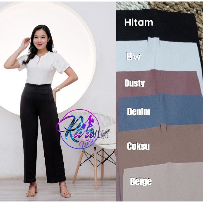 KULOT SLETING SCUBA || KULOT SCUBA PREMIUM || BUNA SCUBA SLETING OOTD