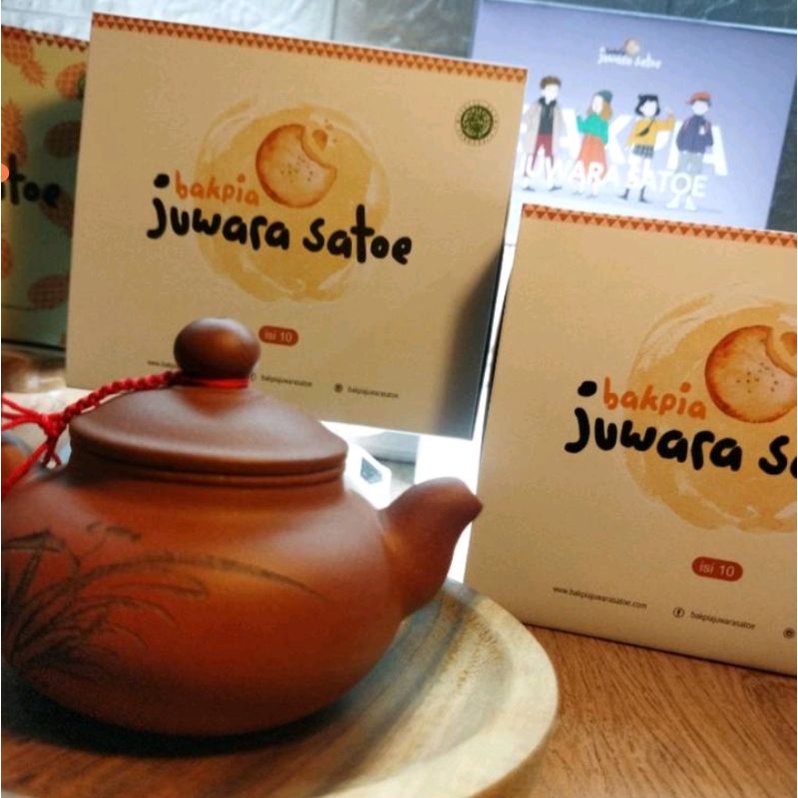 

Bakpia kering Juwara Satoe original isi 10