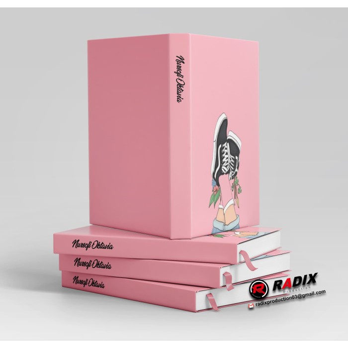 

] Buku Catatan Note Book Hard Cover art CD006