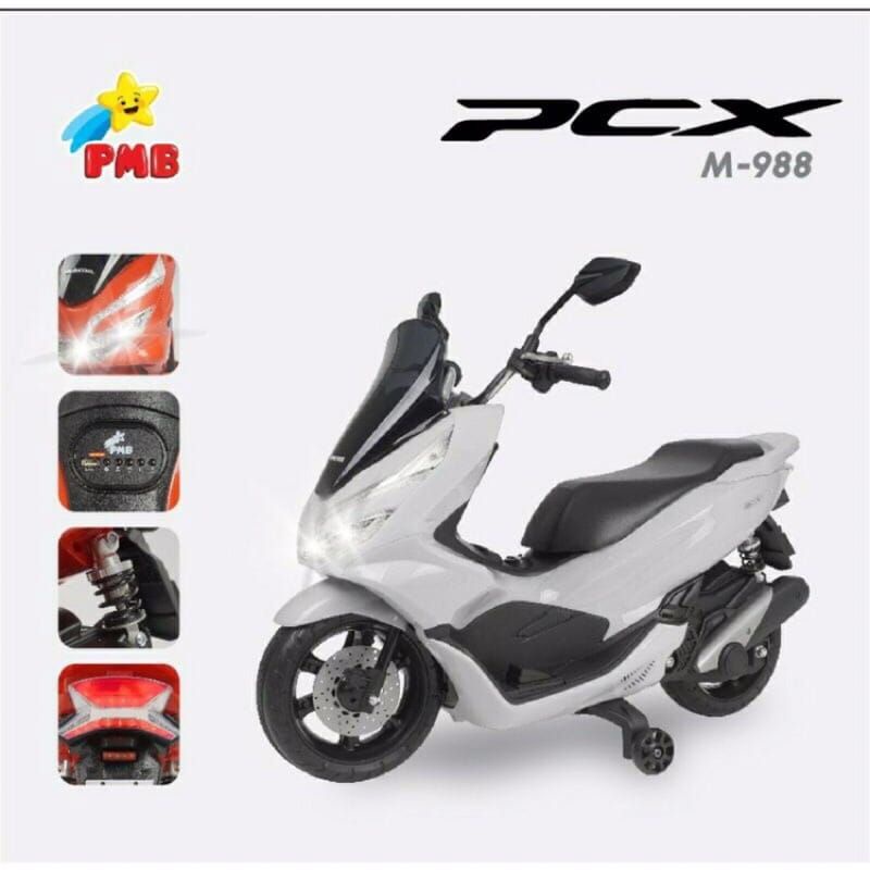 Motor aki anak PMB PCX NMAX M988 S-MAX Lisensi honda ces cas an sepeda mainan