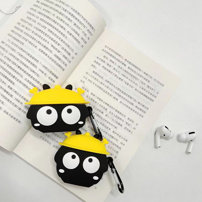Cute Ash Elf Dengan Topi Kuning Bluetooth Earphone Lembut Pelindung Cover Untuk Airpods1 2 Pro I12 i13 Inpods 12 13 Pro TWS Silikon Kasus