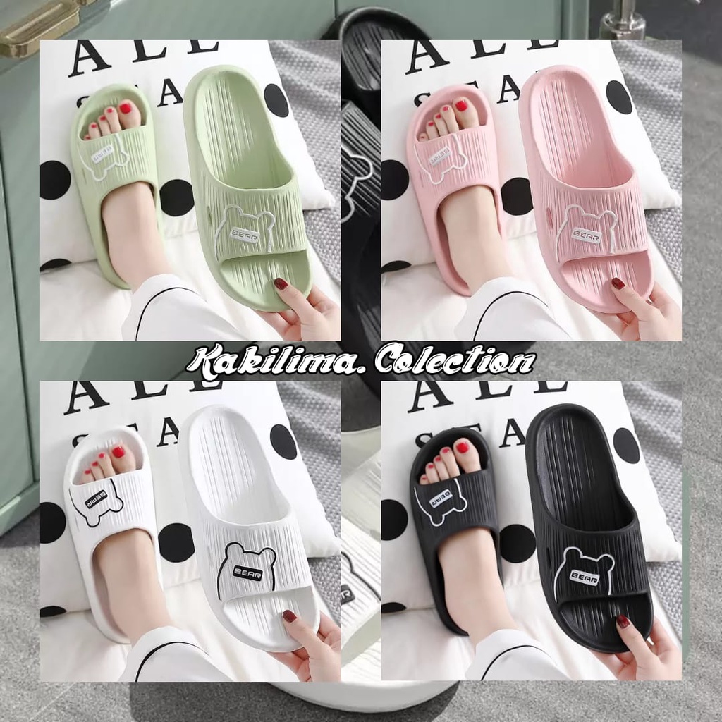 sandal flatform style korean sandal jelly perempuan balance 2304-1