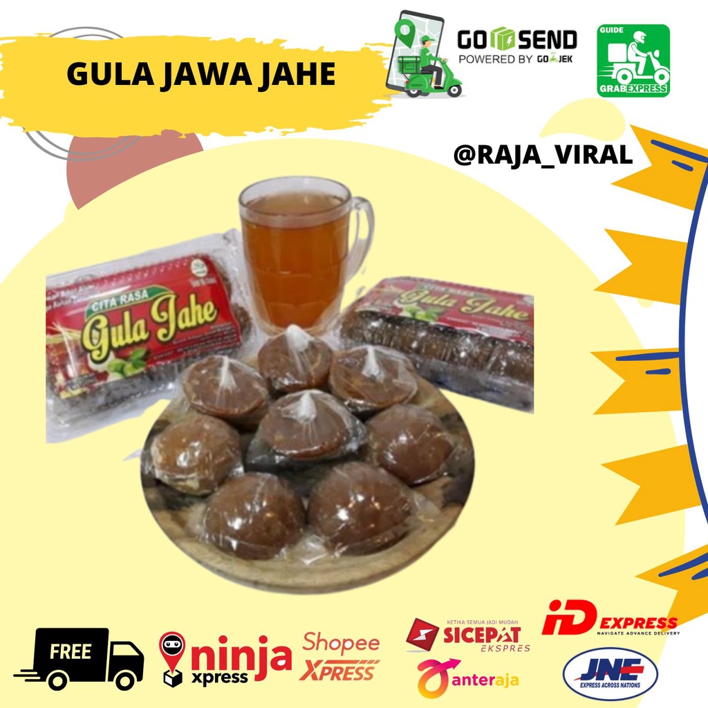 

gula jawa jahe