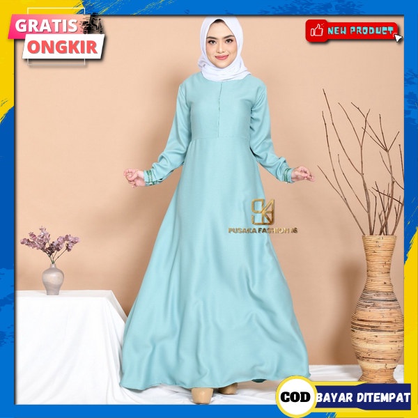 Gamis Wanita Import Games Remaja Terbaru Dress Syari Murah Baju Gamis Gsmis Kondangan Pesta Dres Rem