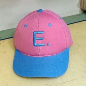TOPI BASEBALL ANAK MOTIF HURUF INISIAL A B C  E F S H