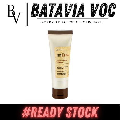 HisErha / His Erha Energy Bright Cream / Krim Pencerah Wajah