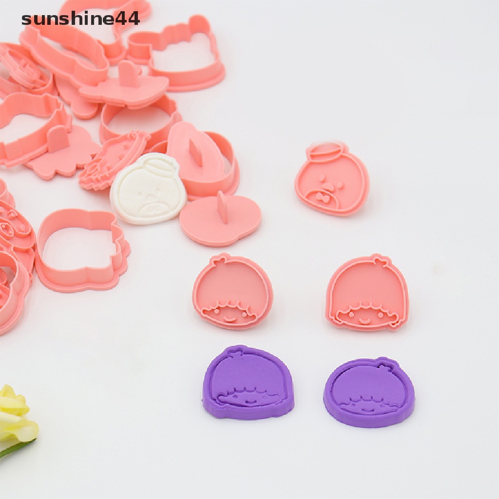 Sunshine 1PC Seri Kartun Cetakan Biskuit Fondant Pastry Cutter Alat Baking Cookies Cetakan.