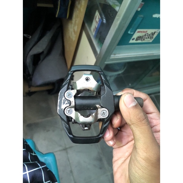 Pedal Shimano MH-530 & Sepatu Mtb Cleat Sportino Armstrong Ukuran 40
