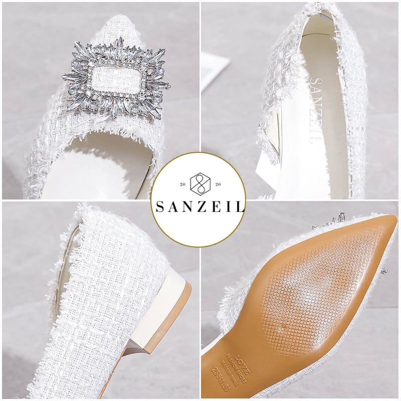 1768 Sanzeil Urban - Sepatu Heels &amp; Sepatu flat Sepatu wanita Import Terbaru