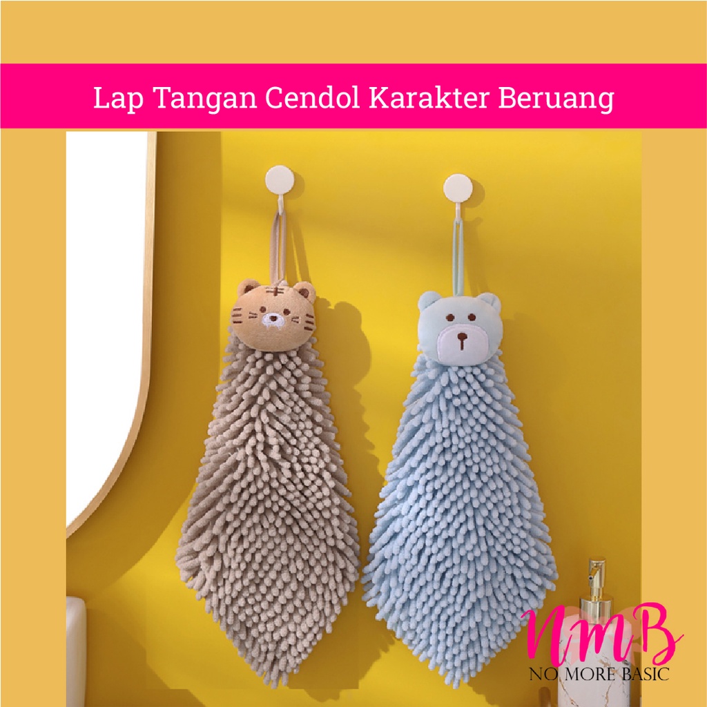 Lap Tangan Cendol Karakter Beruang Hand Towel Multifungsi