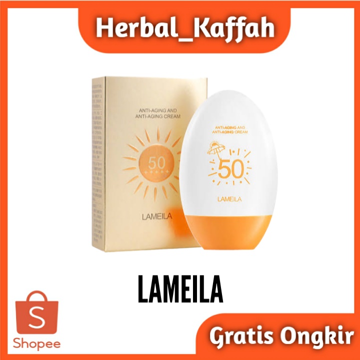 Lameila Sunscreen Anti Aging UV Cream Moisturizing Original 55gr