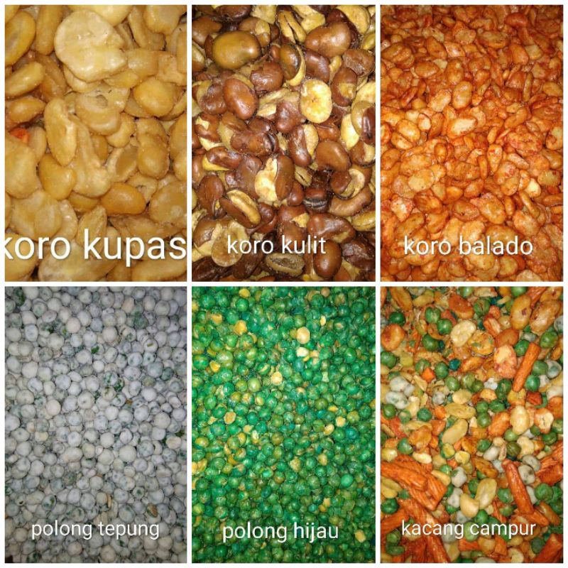 

KACANG POLONG KACANG KORO KACANG CAMPUR MEDAN ATOM Snack Lebaran Idul Fitri