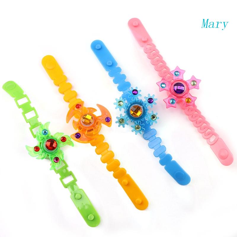 Mary Light Up Watch Wrist Band Untuk Pesta Anak Cosplay Kain Accs Fidget Flashing Spinner LED Band Malam Mainan Untuk Kidd