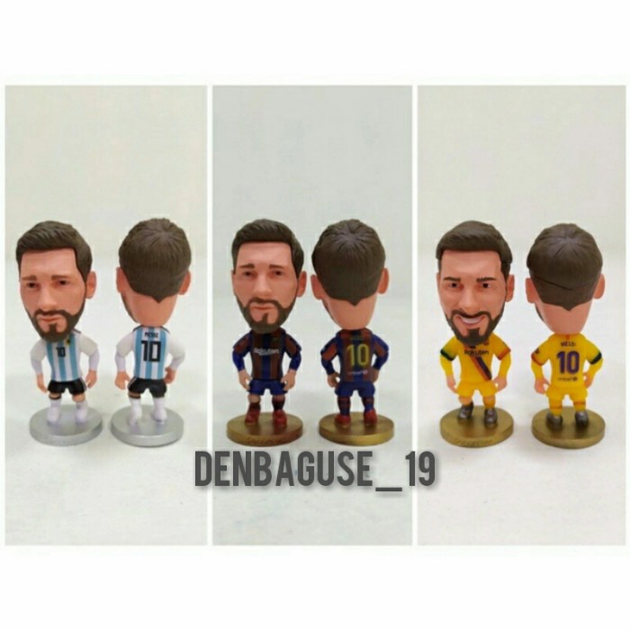 Figur Miniatur Lionel Messi merk Soccerwe / Kodoto