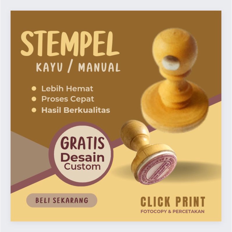 

Stempel Kayu / Manual Ronaflex