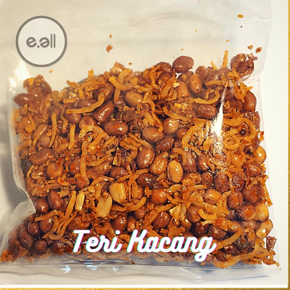 

Murah ｀ Tericang Teri Kacang 200 gram - cemilan instan enak original asli ✄