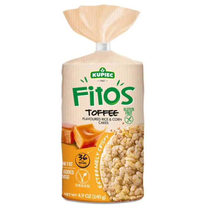 

Fitos Toffee Rice and Corn Cakes 120gr Impor