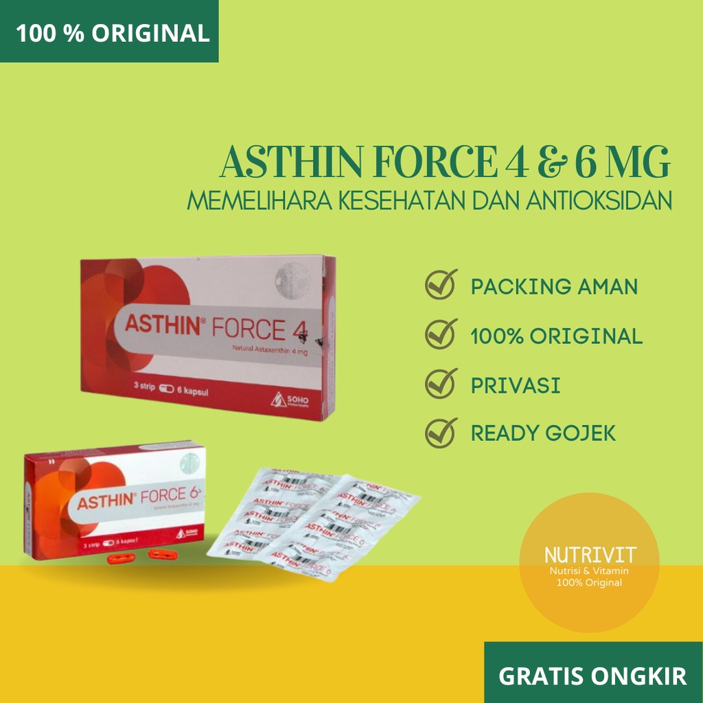 ASTHIN FORCE 4/6 MG ISI 20 TABLET