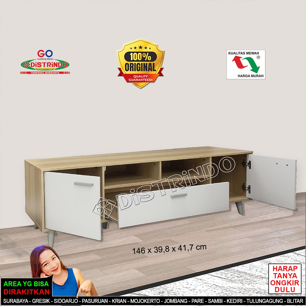 Meja TV Minimalis / Meja TV 150cm / Rak TV Audio home theater