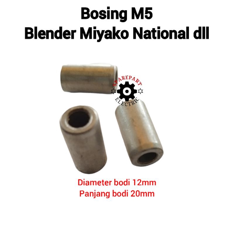 BOSING BOS M5 DRAT KECIL BLENDER NATIONAL MIYAKO DLL / BUSING MONTING AS KECIL M5