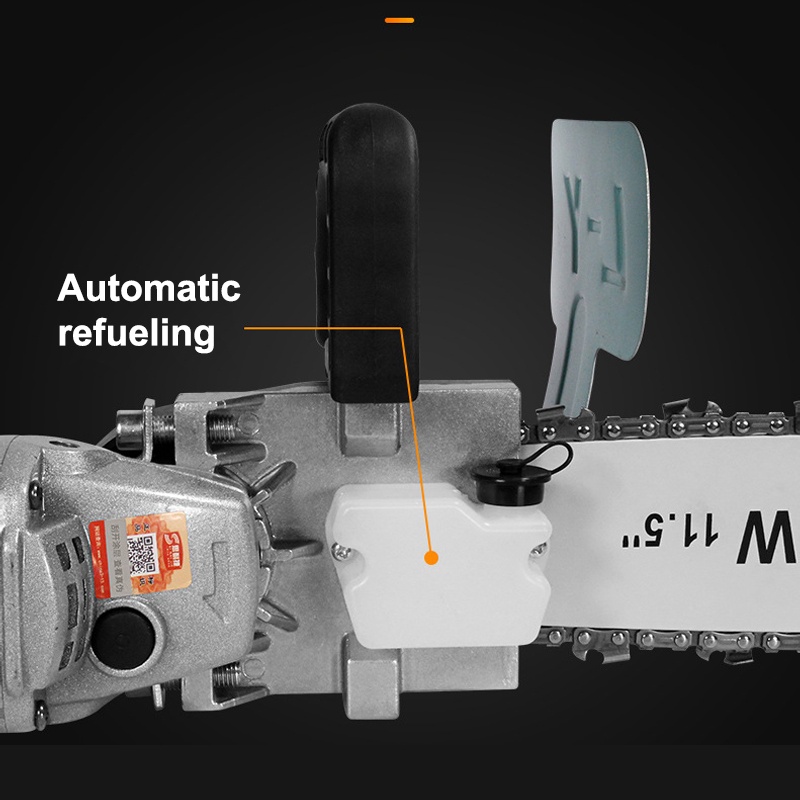 Chain Saw 11.5Inch Penyambung Gergaji Listrik Pemotong Kayu Extention Gergaji Mesin Mini tools Chainsaw