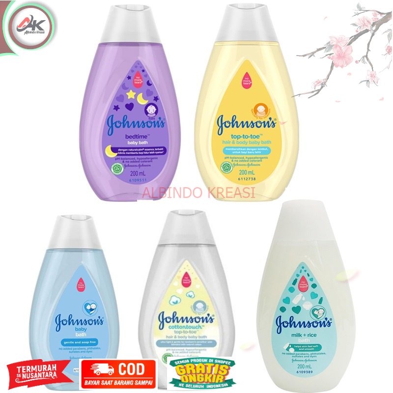 Baby Wash Johnsons 200ml