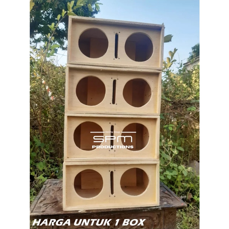 Box Speaker 4 inch Subwoofer Double Model A2