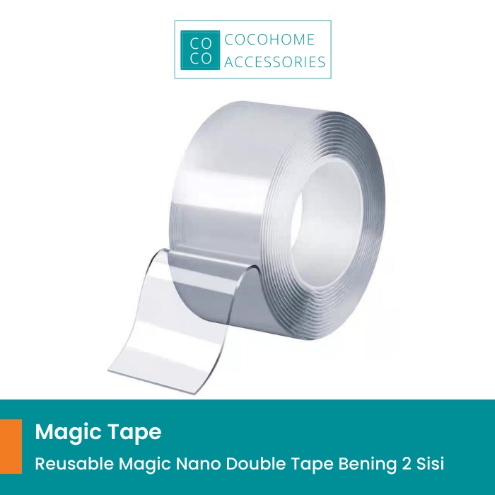 

MAGIC DOUBLE TAPE 2 SISI BENING ANTI AIR