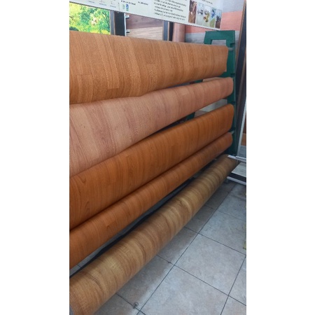 Karpet Motif kayu | Vinyl roll LG | vinyl roll tebal 1.5mm Panjang 1m x 2m | Vinyk Harga toko dan di