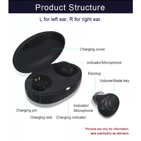 TERBARU !!! Alat bantu dengar/hearingaid Amplifier EN-ITE-IA102 To Hear The Wonderful World