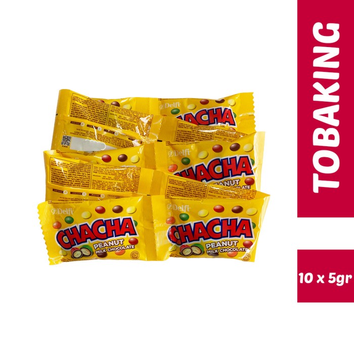 

Delfi Chacha Coklat Renceng isi 10 Cha cha Milk Peanut