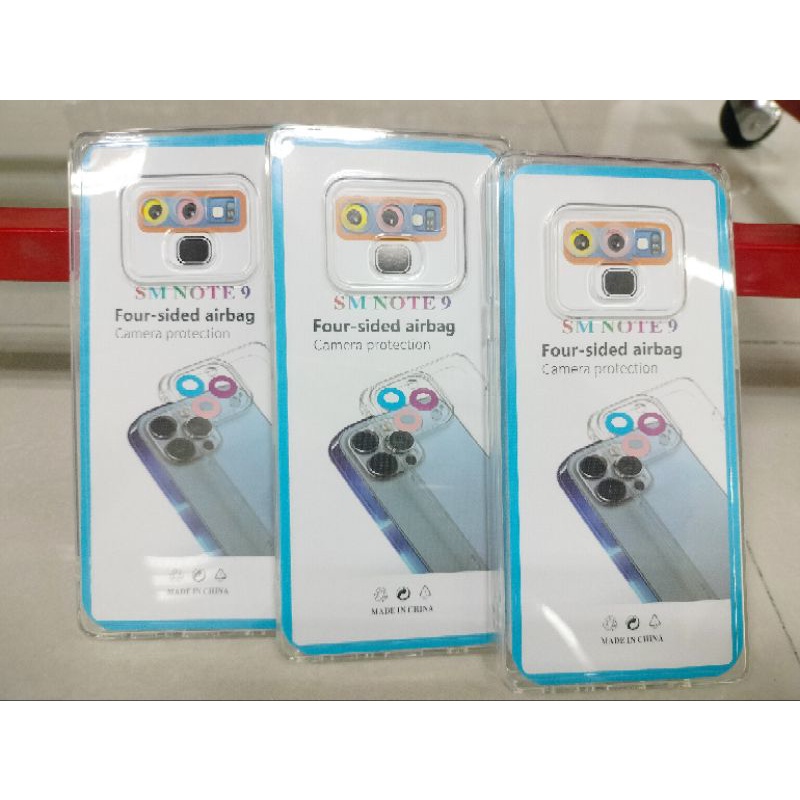 CASE;SOFTCASE BENING TRANSPARAN SPACE TPU SAMSUNG NOTE 9 SLIKON CASING