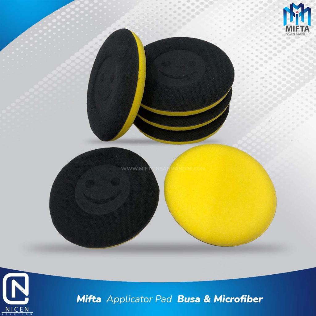 APLIKATOR PAD 2 IN 1 / NICEN APLIKATOR PAD / BUSA POLES DUA SISI