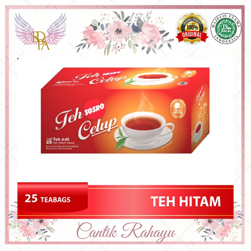 

Teh Celup Sosro 25 s. Varian Teh Asli Baru