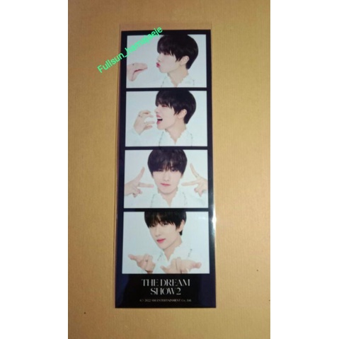 Ready Stok INA Photostrip Jisung Postcard set TDS2