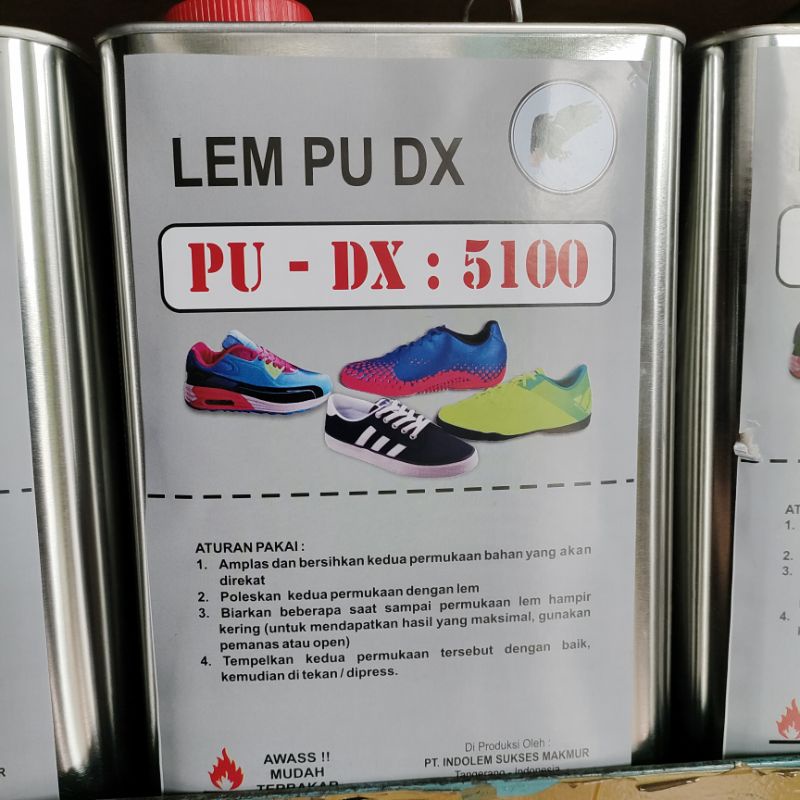 

Lem PU-DX 5100, Lem Press Bening, Lem Sepatu, Sandal dll