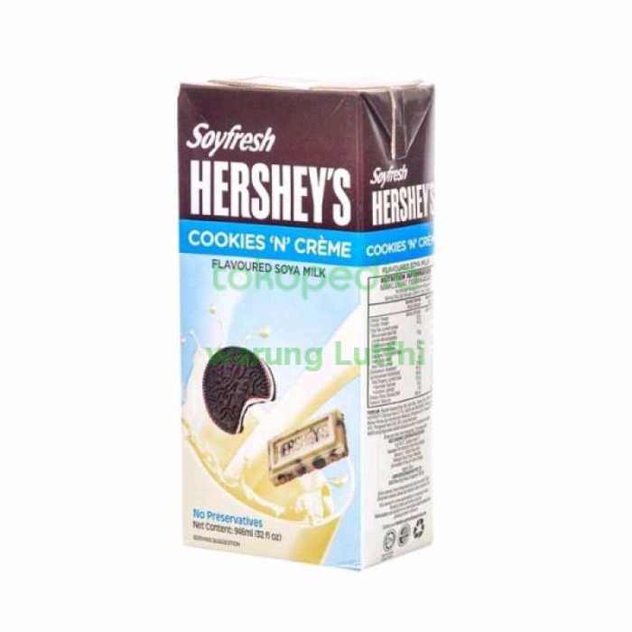 

Soyfresh hershey's cookies n cream 946ml