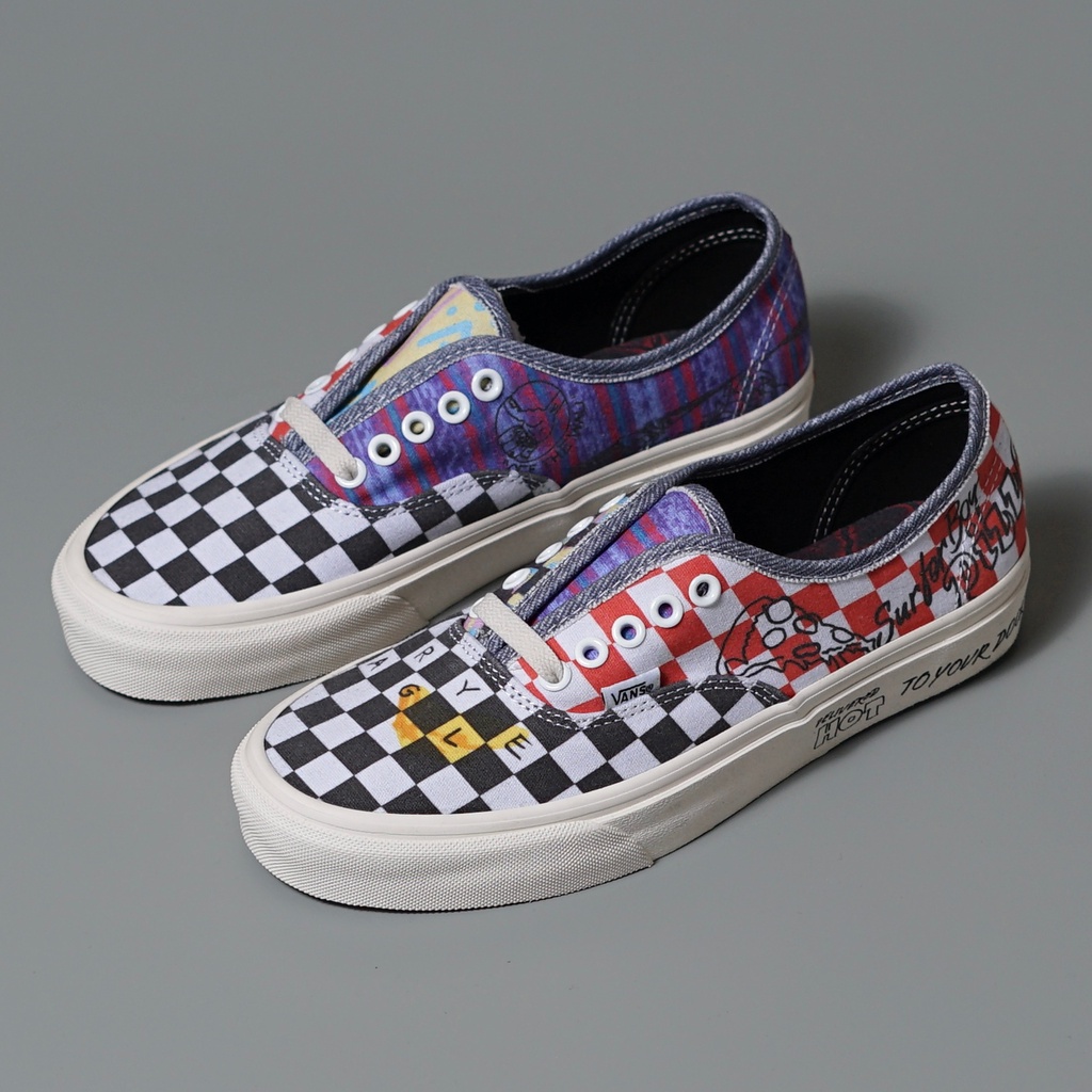 VANS AUTHENTIC X STRANGER THINGS &quot;SUFFER BOYS PIZZA&quot; ORIGINAL 100%