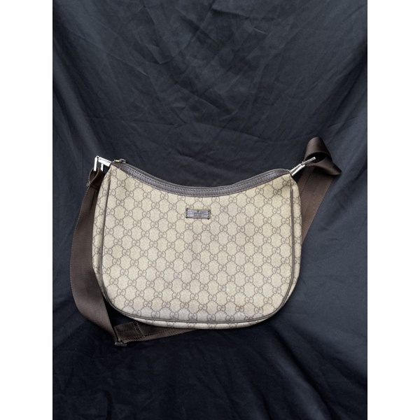 Tas Gucci Slingbag Ada noser Canvas Monogram GG Interlock