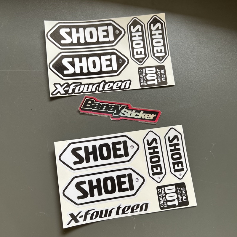 Sticker Helm Stiker SHOEI X FOURTEEN Set Princutt