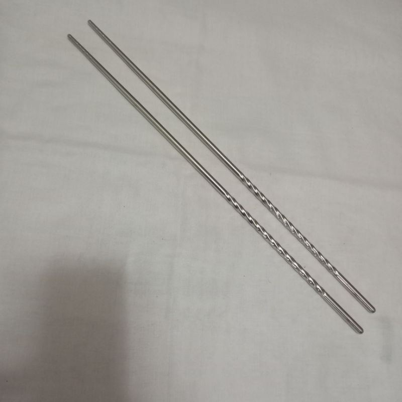 SUMPIT PANJANG STAINLESS UK.39 CM LONG CHOPSTICK MASAK