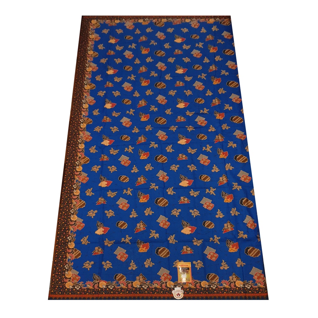 KAIN BATIK CIBULAN 308 BIRU / BATIK PANJANG UNGGUL JAYA